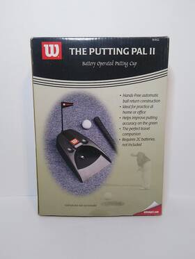 W-462 Wilson W462 Putting Pal Ii Trainer Model Battery Operated Cup 2003 Vint