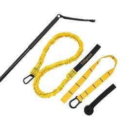 Wizwing 698596986503 Golf Baseball Tennis Swing Trainer Resistance Cord Weighted Bar Core Workout