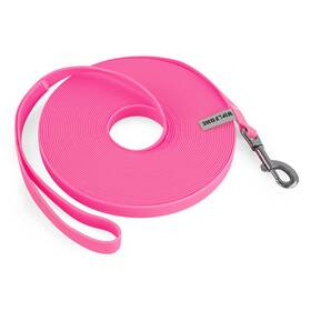B0byd54smh Wolfone 10ft Pink Waterproof Dog Leash For Training Recall Swimming Outdoor