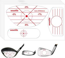 Wootile 313031894846 Golf Driver Impact Tape Labels 180pcs Stickers Clubs For Wootile 313031894846 Golf Driver Impact Tape Labels 180pcs Stickers Clubs For