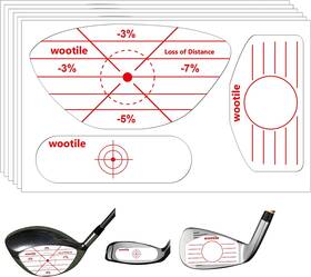 Wootile 313056956987 Golf Driver Impact Tape Labels 180pcs Stickers Clubs For