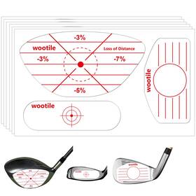 B07t4p2qms Wootile 180pcs Golf Driver Impact Tape Labels Stickers For Irons Woods Training Aid