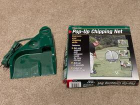 World Of Golf 022275007508 Folding Portable Pop Up Chipping Net Jef Mfg Oscar Jr Ball Return