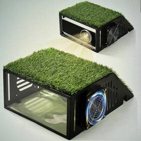Wtfovov 445006833833 Golf Simulator Projector Cover Steel Frame And Ventilation System