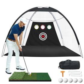 Wyd-gn01 Wydhven 10x7ft Golf Practice Net For Backyard Indoor Outdoor Training Hitting N Wyd-gn01 Wydhven 10x7ft Golf Practice Net For Backyard Indoor Outdoor Training Hitting N