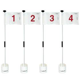 X Cellent 726634610452 Mini Golf Putting Green Flag And Hole Cup For Yard Practice Set Pin Fla