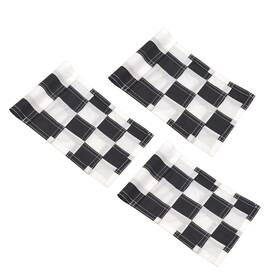 X Cellent 736809691483 Checkered Golf Flags With Tube Inserted8 L 6 H Mini Putting Green Flag