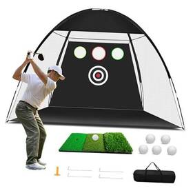 Xinyi Sporting 746608421433 Golf Net For Backyard0x7ft All-in-golf Practice With Tri-turf Mat 1