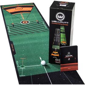 Xmsj 313037869893 Wellputt Golf Putting Training Mat - 13ft Green For Practice