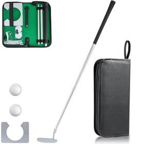 Y-nut 750264622127 Mini Golf Set - Indoor Putting Green Game With Putterball Putter Hole C