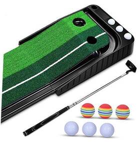 Yingjee 710050097393 Golf Putting Mat Indoor Green Outdoor 10ft Portable Style 02 Yingjee 710050097393 Golf Putting Mat Indoor Green Outdoor 10ft Portable Style 02