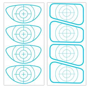 Youok 783971291133 Golf Impact Tape Labels 200 Stickers Driver For Swi