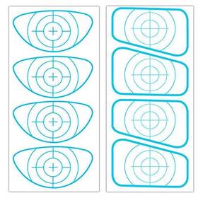 Youok20201214 Youok Golf Impact Tape Labels 200 Stickers Driver Iron And Wood Swing Trainer