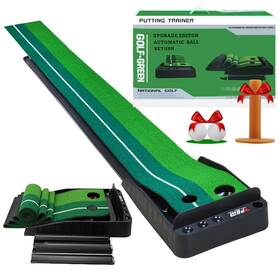 Yozoia 085353544883 Putting Green Indoor Golf Matt With Auto Ball Return Fo