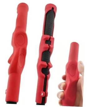 Ggt-001 Ysddaog Rubber Golf Grip Trainer For Correct Hand Position Training Aid To Red