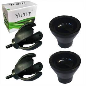Yuauy 723172639617 2 Pcs 4-prong Tee Sucker Suction Cup Golf Ball Retriever Grabber Pick Yuauy 723172639617 2 Pcs 4-prong Tee Sucker Suction Cup Golf Ball Retriever Grabber Pick