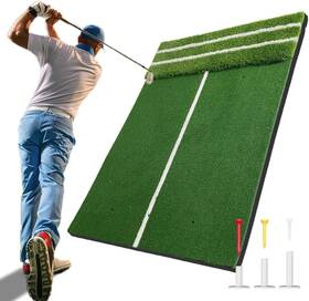 Yuliuli 696603678502 Golf Hitting Mat-golf Mats Practice Outdoor Indoor-golf Pro