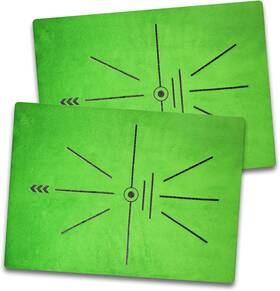 Yunzexin 711181099751 Golf Hitting Mat Training For Swing Path Feedback Detection Batting Ex