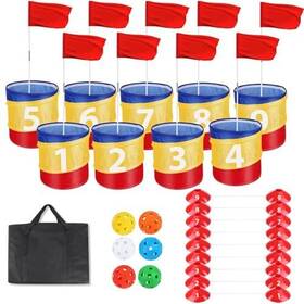 Gbhg-yj01 Yuyao Longguan Pipe Industry Co. Ltd Golf Yard Game 9-hole Set Backyard For Adults Family Kids Portable