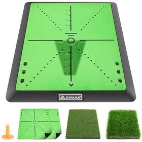 Z Zonama 765452166666 Golf Hitting Mat Practice For Swing Path Feedback Training Ma