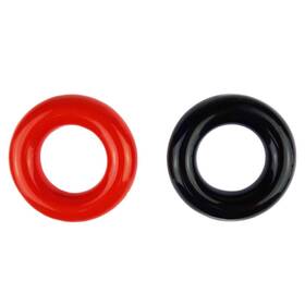 Zelerdo 768894678605 2 Pack Golf Club Warm Up Swing Weight Ring Black And Red