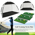 Zhn283318 Unbranded Golf Practice Net Foldable Driving Hit Cage 6954190064851