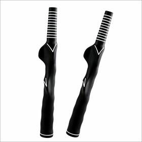 Gaoerfubashou02 Zhugtaodermd 2pcs Right-handed Golf Grip Trainer Training Aid For Beginners W