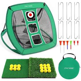 Zncmrr 611745058128 Pop Up Golf Chipping Net Indoor/outdoor Golfing Target Collapsible Portable