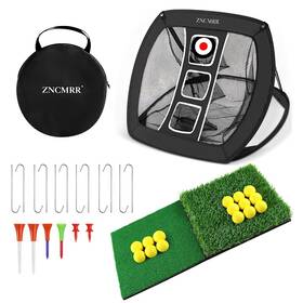 Zncmrr Golf002 Pop Up Golf Chipping Net Indoor/outdoor Golfing Target Collapsible Porta