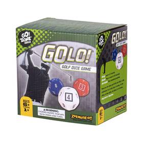 Dg1002 Zobmondo Golo Golf Dice Game For Golfers Families And Kids Portable F