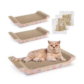 Zodaca 194425195134 3-pack Cat Scratcher Bed For Furniture Protection Training Indoor... Fast Ship