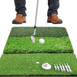 Golf Hitting Mat Training Practice Turf For Swing Path Feedback Indoor Outdoor. Fixed Price $58.18.