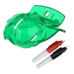 Golf Ball Triple Track 3 Line Marker Stencil With 2 Pen. Fixed Price $8.70.