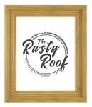 Distressed Cimarron - Honey Stain Picture Frame Solid Wood. Fixed Price $23.99.