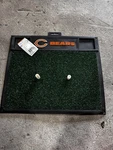 Retired Green Chicago Bears 20'' X 17'' Golf Driving Range Mat MS4. Fixed Price $16.99.
