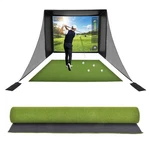 6'X10' Turf Golf Hitting Mat For Optishot Simulator Artificial Grass. Fixed Price $96.37.
