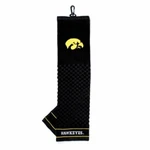 Iowa Hawkeyes Ncaa Tri-fold Embroidered Golf Towel,officially Licensed. Fixed Price $22.44.