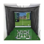 10X10X10 Cimarron Sports Masters Golf Simulator Hitting Net With Frame Corner.... Fixed Price $534.41.