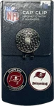 Nfl Tampa Bay Buccaneers Golf Hat Clip With 2 Double-sided Ball Markers. Fixed Price $14.99.