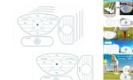 Golf Driver Blue Impact Tape Labels 300 Pcs Standard Stickers. Fixed Price $15.15.