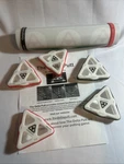 Delta Golf Putting Mat Practice Training Aid Game Red/blackpuck Nib. Fixed Price $49.99.