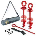 Royal-paw Heavy Duty Dog Tie Out Stake 210 Lbs Max, Yard/beach/camping Anchor. Fixed Price $145.25.