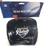 San Diego Padres Car Seat Head Rest Cover For Suv Truck Team Logo 2 Pack Set Mlb. Fixed Price $9.91.