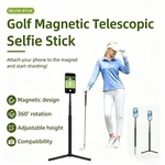 Golf Magnetic Selfie Stick, Telescopic Swing Recording Stand With 360 Rotation. Fixed Price $39.99.