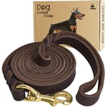 Lwbmg Leather Dog Leash 6FT X 3/4 Inch, Heavy Duty Genuine Braided Do.... Fixed Price $21.79.