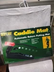 Caddie Mat Tee Off Golf Practice Putting Putter 9 Feet-excellent! Box. Fixed Price $14.99.
