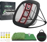 Golf Chipping Set With Mat & 12 Practice Balls All-in-one Training Ki. Fixed Price $42.99.
