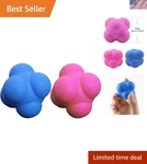 Agility Training Reaction Ball Set For Improved Reflexes & Focus Sports. Fixed Price $17.99.
