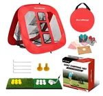 Golf Chipping Net Portable Target Practice Indoor Outdoor Training Set. Fixed Price $36.86.