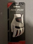 Wilson Feel Plus Golf Glove Soft Synthetic Leather Men's Lh Sz Cool Max New. Fixed Price $14.99.